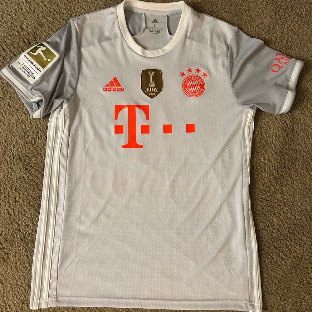 Adidas 2020-2021 FC Bayern Away Kit Lewandowski 9
